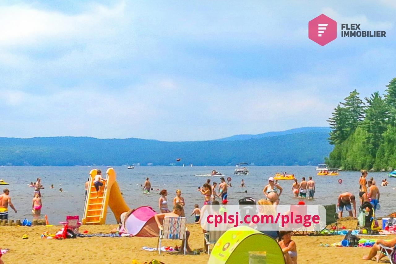 Вілла Le Blanc Bouleau De Portneuf / Private Hot Tub Pont-Rouge Екстер'єр фото