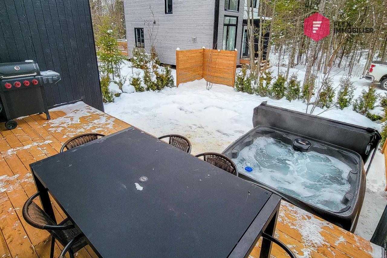 Вілла Le Blanc Bouleau De Portneuf / Private Hot Tub Pont-Rouge Екстер'єр фото
