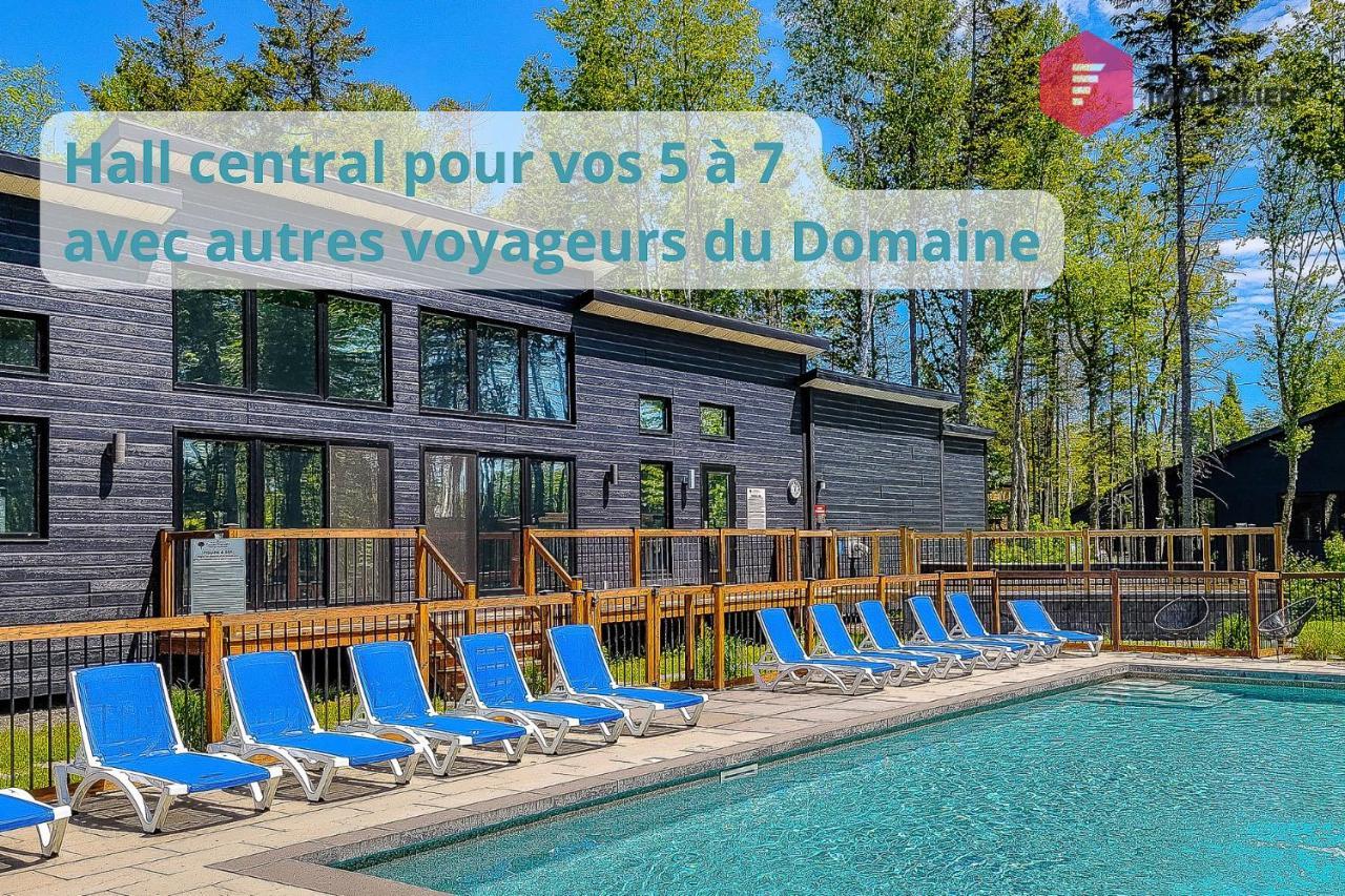 Вілла Le Blanc Bouleau De Portneuf / Private Hot Tub Pont-Rouge Екстер'єр фото