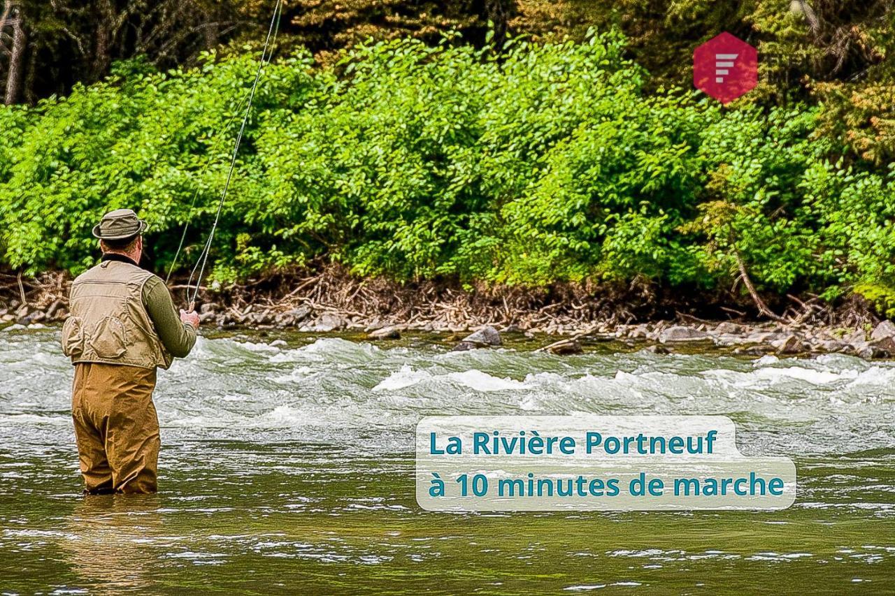 Вілла Le Blanc Bouleau De Portneuf / Private Hot Tub Pont-Rouge Екстер'єр фото