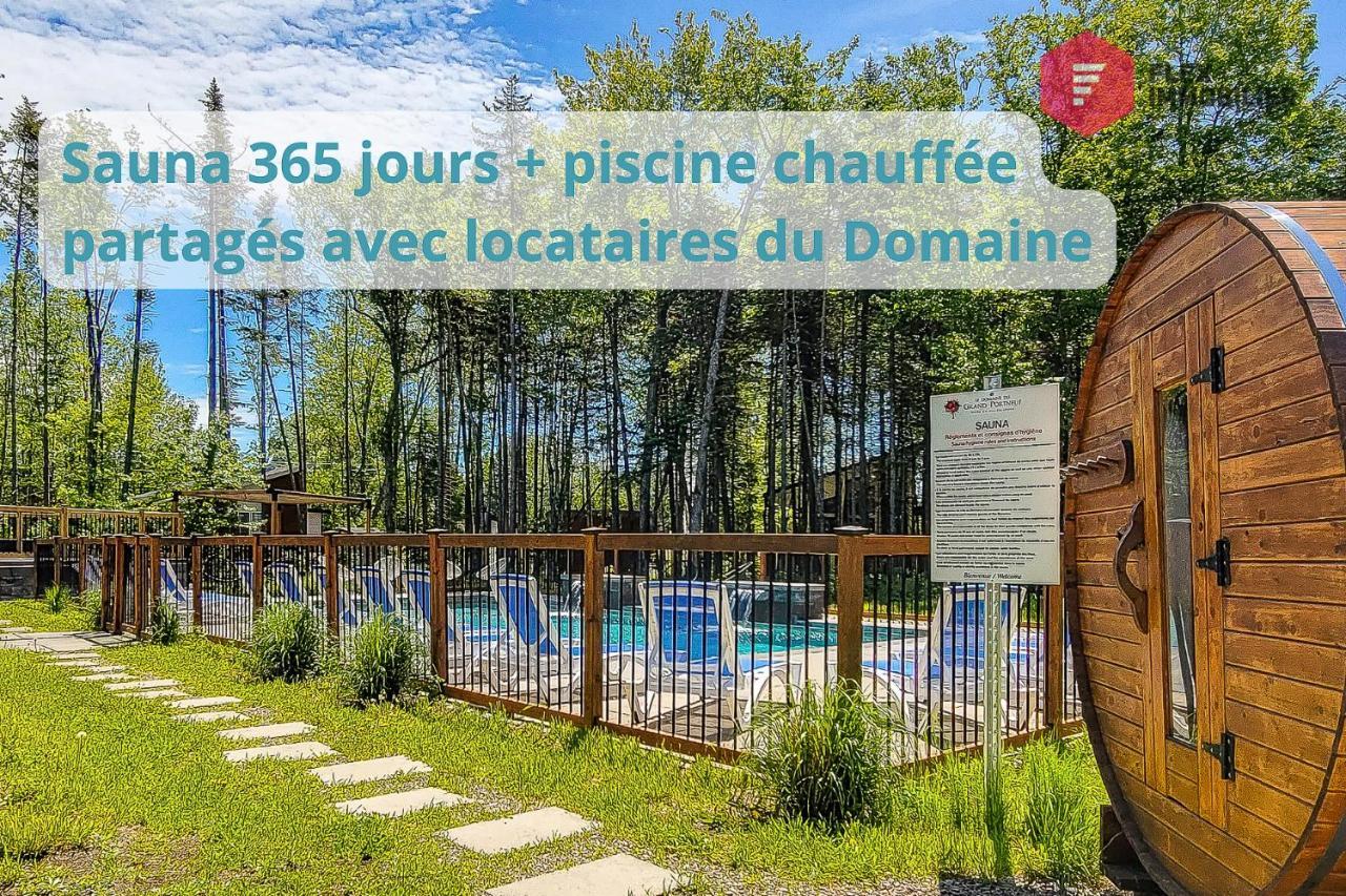 Вілла Le Blanc Bouleau De Portneuf / Private Hot Tub Pont-Rouge Екстер'єр фото